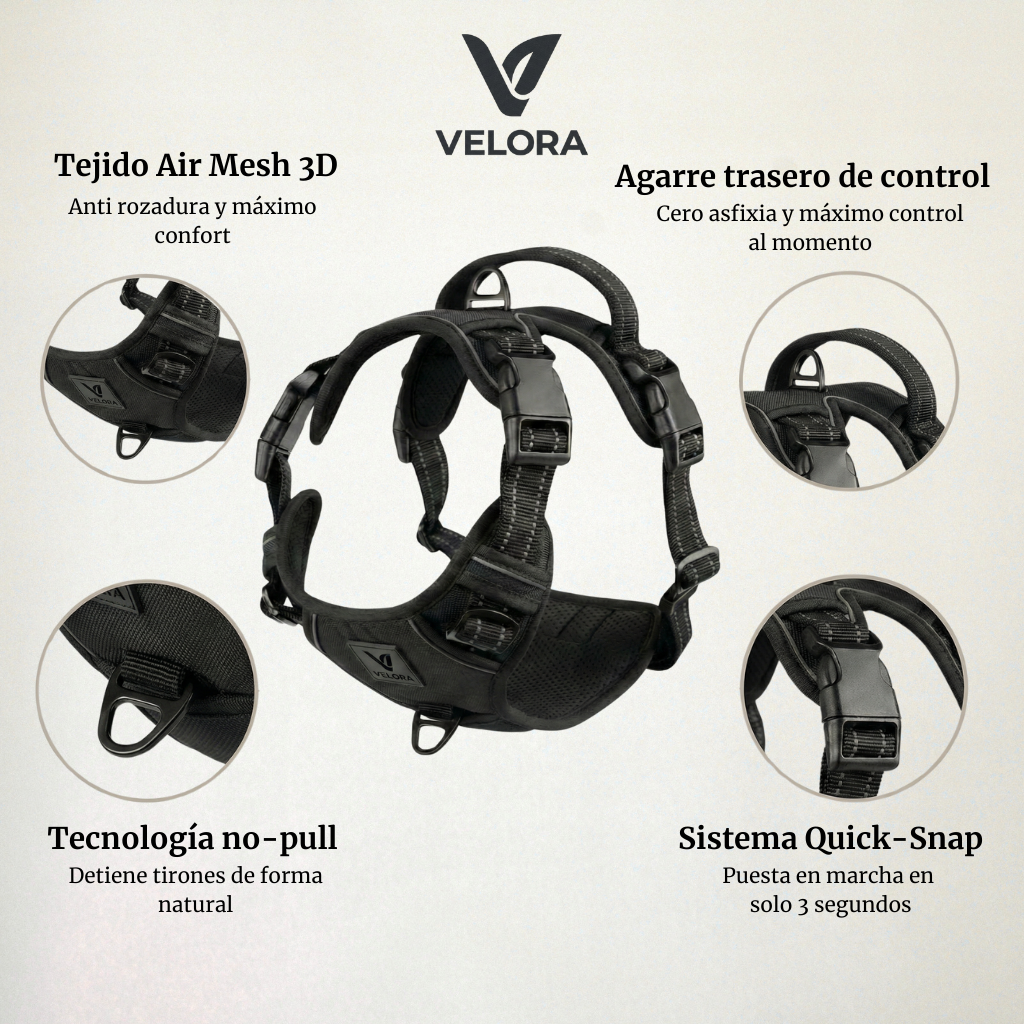 Arnés de Control No-Pull Gen-2
